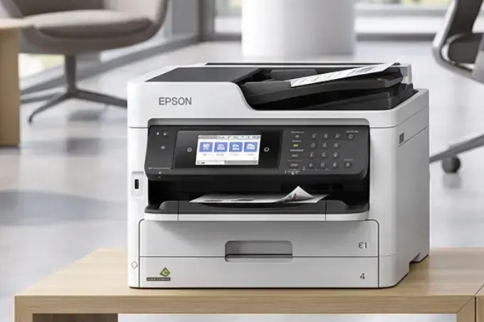 Moderner Epson-Bürodrucker für die kurzfristige Gerätebeschaffung